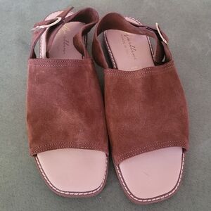 Avellini Brown Italian Leather Sandals -Size 9